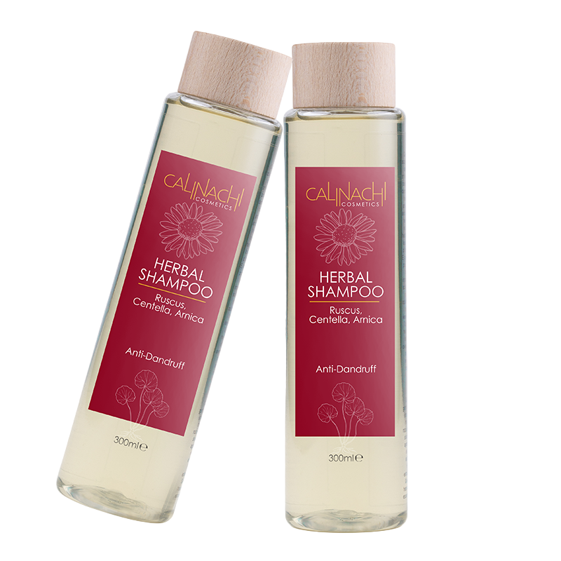 Shampooing antipelliculaire à base de plantes, sans sulfate, 300 ml.