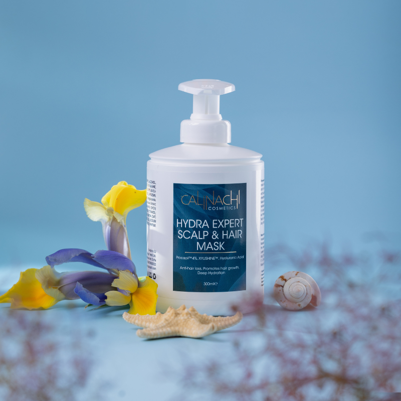 Hydra Expert (Tous types de cheveux) Masque anti-chute, hydratant et réparateur pour le cuir chevelu et les cheveux, 300 ml.