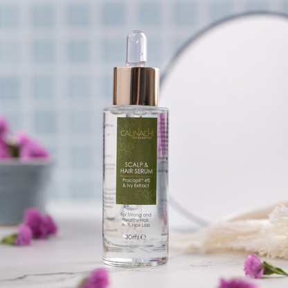 Sérum anti-chute pour le cuir chevelu et les cheveux, Procapil 4 % et extrait de lierre