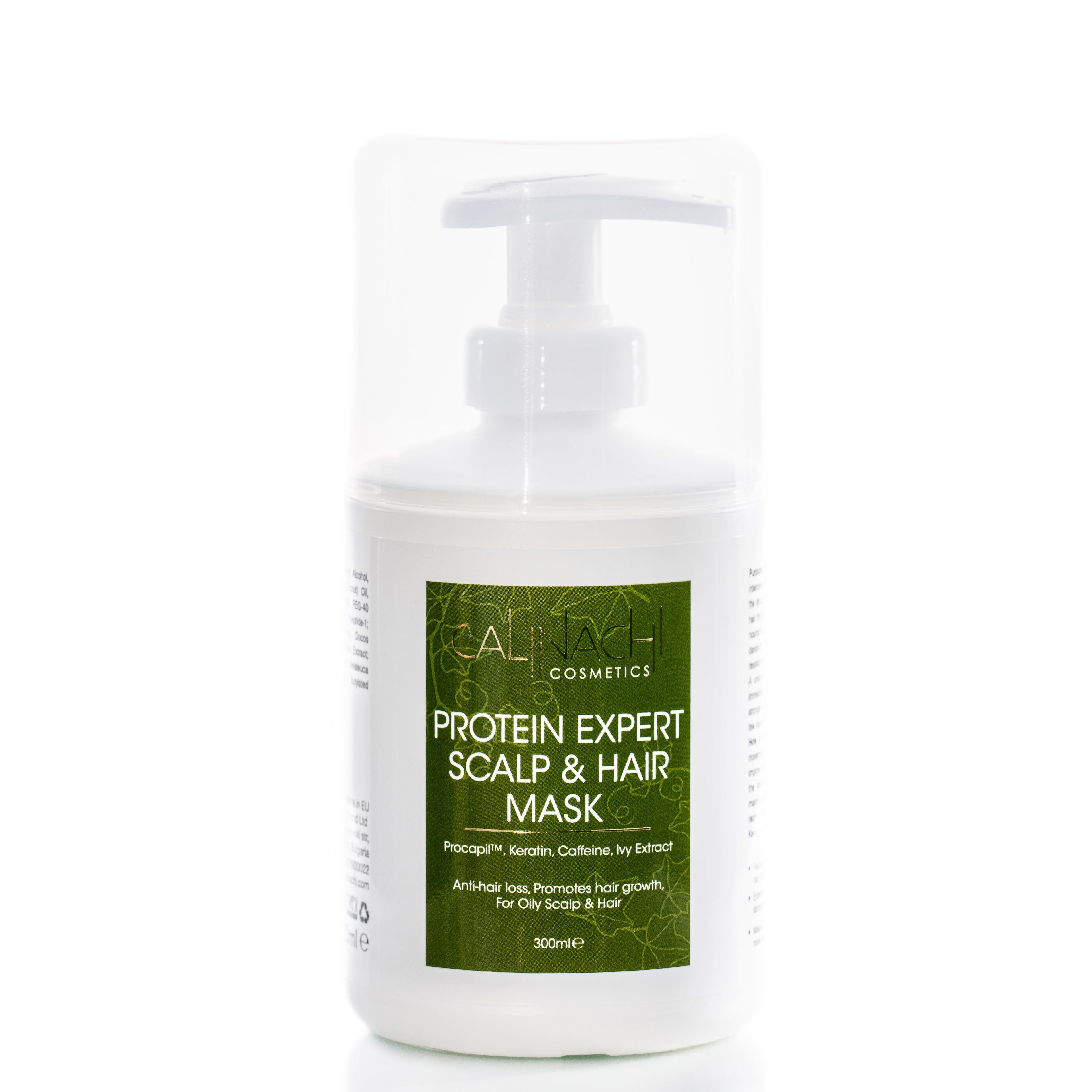 Expert en protéines (cheveux normaux à gras et gras) Masque anti-chute, réparateur, pour le cuir chevelu et les cheveux, 300 ml.
