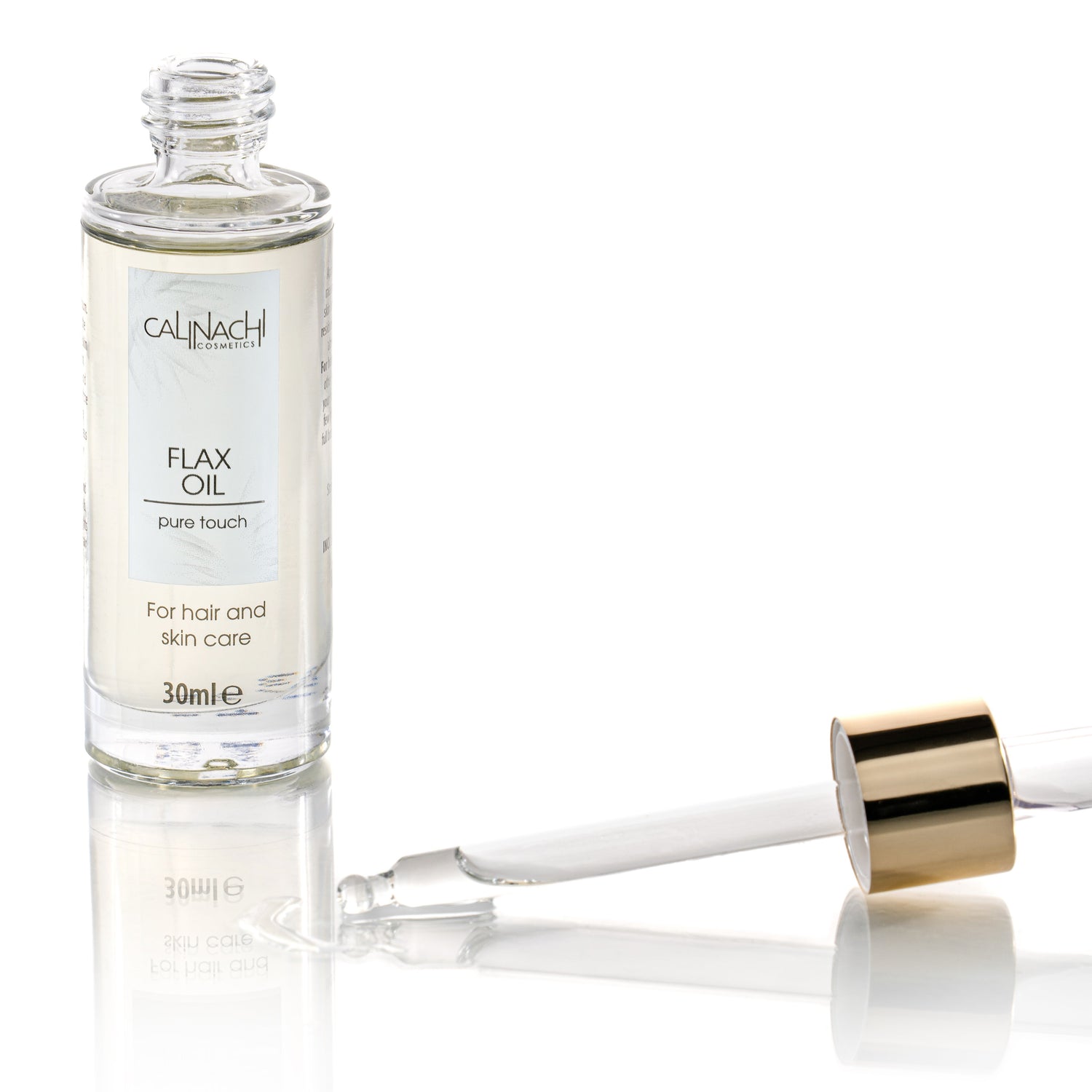 Huile de lin, 30 ml.